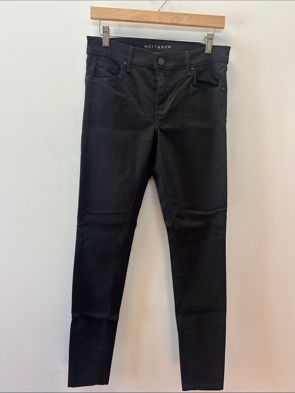 Mott & Bow Black High-Rise Skinny Jeans - Women's